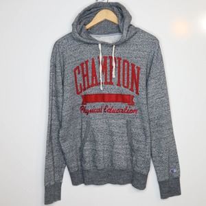 Vintage High School Champion Physical Education Stitched Logo Hoodie
